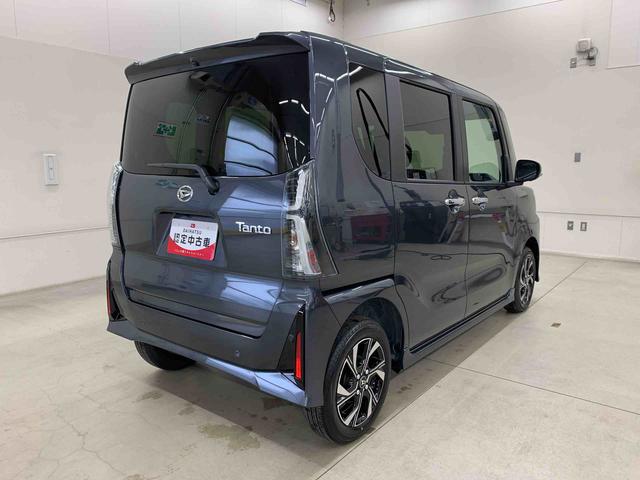 タントカスタムＸ　４ＷＤ両側電動スライドドア・６．８インチディスプレイオーディオ・スマートパノラマパーキング・ＬＥＤヘッドライト・オートライト・プッシュボタンスタート・アイドリングストップ・オートエアコン・スマートアシスト（群馬県）の中古車