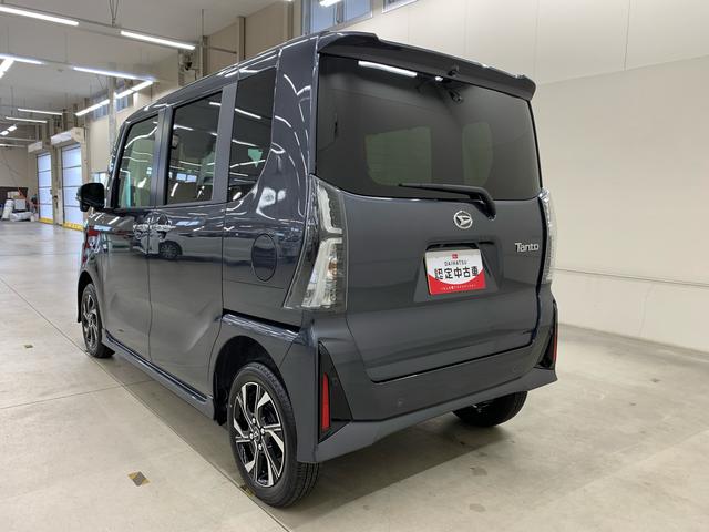 タントカスタムＸ　４ＷＤ両側電動スライドドア・６．８インチディスプレイオーディオ・スマートパノラマパーキング・ＬＥＤヘッドライト・オートライト・プッシュボタンスタート・アイドリングストップ・オートエアコン・スマートアシスト（群馬県）の中古車