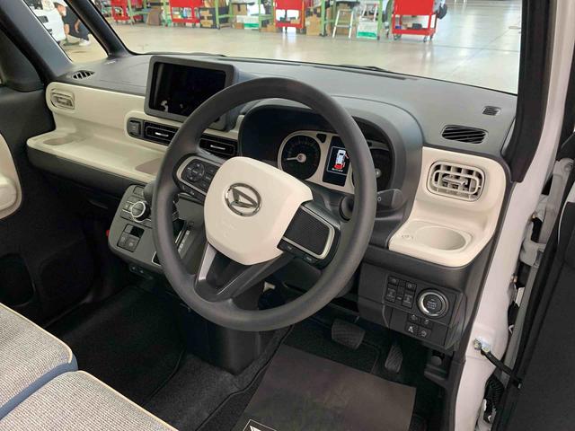ムーヴキャンバスストライプスG 2WD 走行2328キロ運転席助手席シートヒーター プッシュボタンスタート スマートアシスト LEDヘッドライト オートエアコン 両側電動スライドドア バックカメラ オートエアコン 電動パーキングブレーキ(群馬県)の中古車