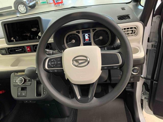 ムーヴキャンバスストライプスG 4WD 走行3669キロ両側電動スライドドア オートエアコン スマートアシスト LEDヘッドライト オートライト アイドリングストップ 電動パーキングブレーキ バックカメラ プッシュボタンスタート シートヒーター(群馬県)の中古車
