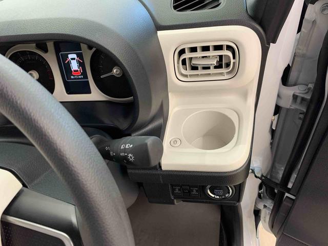 ムーヴキャンバスストライプスG 4WD 走行3669キロ両側電動スライドドア オートエアコン スマートアシスト LEDヘッドライト オートライト アイドリングストップ 電動パーキングブレーキ バックカメラ プッシュボタンスタート シートヒーター(群馬県)の中古車