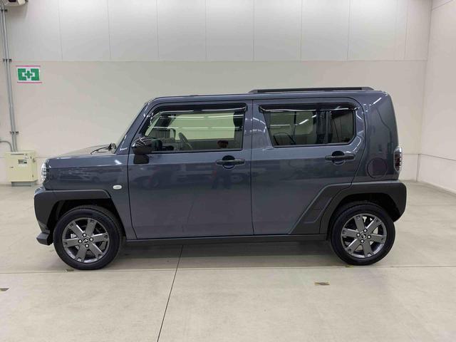 タフトGターボ ダーククロムベンチャー 4WD 走行424キロLEDヘッドライト 運転席助手席シートヒーター ガラスルーフ オートライト プッシュボタンスタート バックカメラ アイドリングストップ オートエアコン スマートアシスト 電動格納式ドアミラー(群馬県)の中古車