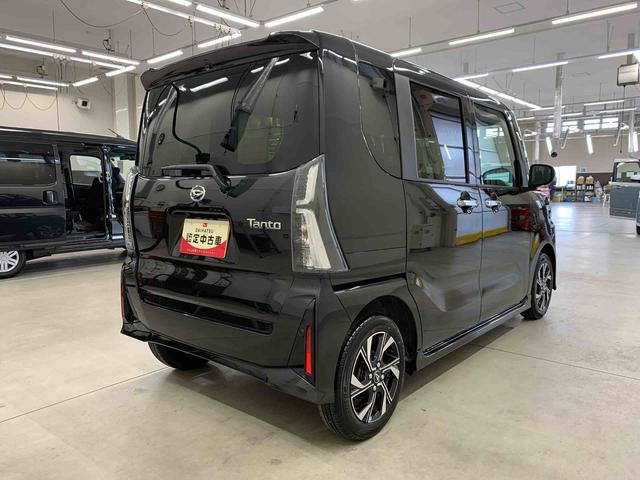 タントカスタムＸ　２ＷＤ両側電動スライドドア・ＬＥＤヘッドライト・ディスプレイオーディオ・バックカメラ・シートヒーター・スマートアシスト・アイドリングストップ・プッシュボタンスタート（群馬県）の中古車