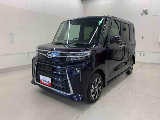 タントカスタムＸ　４ＷＤ両側電動スライドドア・ＬＥＤヘッドライト・バックカメラ・シートヒーター・スマートアシスト・アイドリングストップ・プッシュボタンスタート・オートエアコン・オートライト・オートマチックハイビーム（群馬県）の中古車