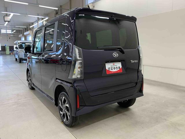 タントカスタムＸ　４ＷＤ両側電動スライドドア・ＬＥＤヘッドライト・バックカメラ・シートヒーター・スマートアシスト・アイドリングストップ・プッシュボタンスタート・オートエアコン・オートライト・オートマチックハイビーム（群馬県）の中古車