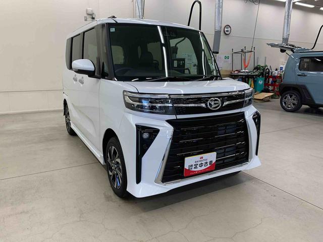 タントカスタムＸ　２ＷＤ両側電動スライドドア・ＬＥＤヘッドライト・バックカメラ・シートヒーター・スマートアシスト・アイドリングストップ・プッシュボタンスタート・オートエアコン・オートライト・オートマチックハイビーム（群馬県）の中古車
