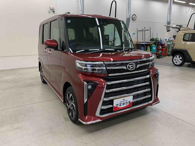 タントカスタムＸ　２ＷＤ両側電動スライドドア・ＬＥＤヘッドライト・バックカメラ・ナビ・シートヒーター・スマートアシスト・アイドリングストップ・プッシュボタンスタート・オートライト・オートマチックハイビーム・オートエアコン（群馬県）の中古車