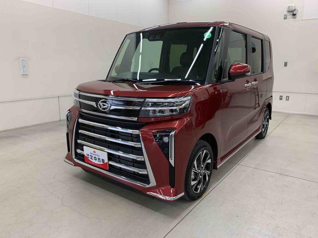 タントカスタムＸ　２ＷＤ両側電動スライドドア・ＬＥＤヘッドライト・バックカメラ・ナビ・シートヒーター・スマートアシスト・アイドリングストップ・プッシュボタンスタート・オートライト・オートマチックハイビーム・オートエアコン（群馬県）の中古車