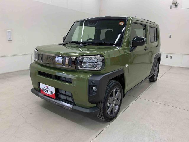 タフトG ダーククロムベンチャー 2WDLEDヘッドライト・オートライト・オートマチックハイビーム・オートエアコン・プッシュスタートボタン・アイドリングストップ・スマートアシスト・シートヒーター・電動格納式ドアミラー(群馬県)の中古車