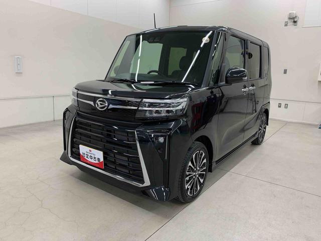 タントカスタムRS 2WD両側電動スライドドア・LEDヘッドライト・オートライト・オートマチックハイビーム・プッシュスタートボタン・アイドリングストップ・スマートアシスト・シートヒーター・電動格納式ドアミラー(群馬県)の中古車