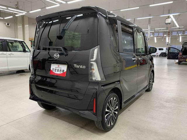 タントカスタムRS 2WD両側電動スライドドア・LEDヘッドライト・オートライト・オートマチックハイビーム・プッシュスタートボタン・アイドリングストップ・スマートアシスト・シートヒーター・電動格納式ドアミラー(群馬県)の中古車