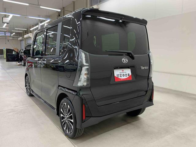 タントカスタムRS 2WD両側電動スライドドア・LEDヘッドライト・オートライト・オートマチックハイビーム・プッシュスタートボタン・アイドリングストップ・スマートアシスト・シートヒーター・電動格納式ドアミラー(群馬県)の中古車