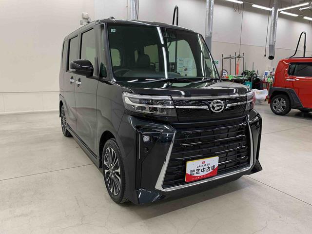 タントカスタムRS 2WD両側電動スライドドア・LEDヘッドライト・オートライト・オートマチックハイビーム・プッシュスタートボタン・アイドリングストップ・スマートアシスト・シートヒーター・電動格納式ドアミラー(群馬県)の中古車