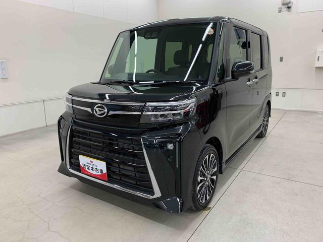 タントカスタムRS 2WD両側電動スライドドア・LEDヘッドライト・オートライト・オートマチックハイビーム・プッシュスタートボタン・アイドリングストップ・スマートアシスト・シートヒーター・電動格納式ドアミラー(群馬県)の中古車