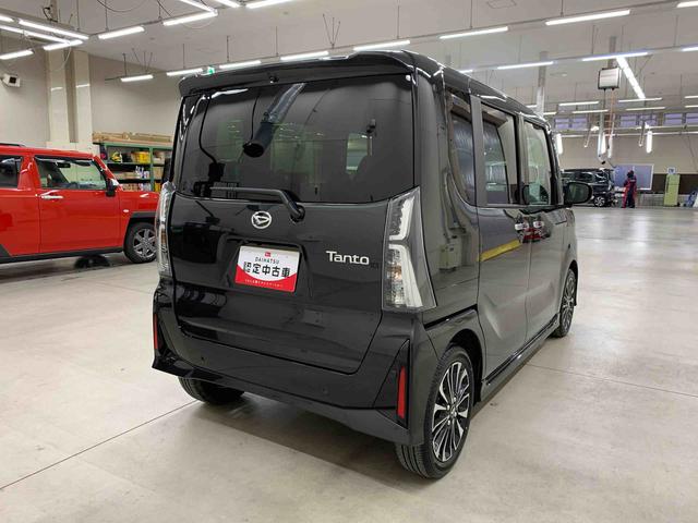 タントカスタムRS 2WD両側電動スライドドア・LEDヘッドライト・オートライト・オートマチックハイビーム・プッシュスタートボタン・アイドリングストップ・スマートアシスト・シートヒーター・電動格納式ドアミラー(群馬県)の中古車