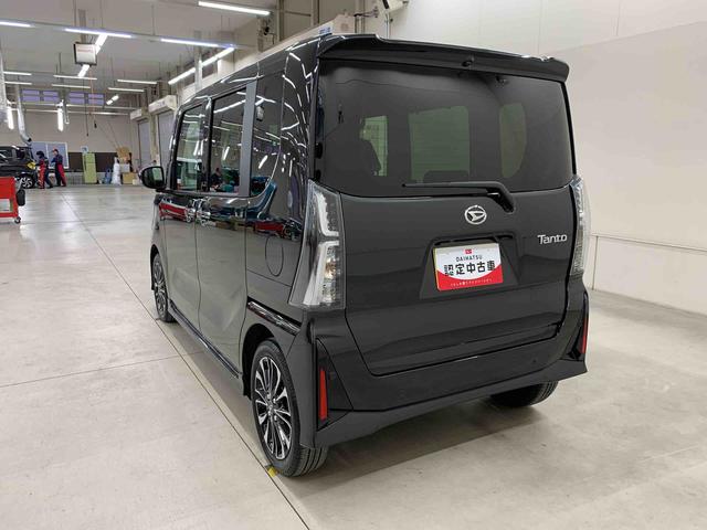 タントカスタムRS 2WD両側電動スライドドア・LEDヘッドライト・オートライト・オートマチックハイビーム・プッシュスタートボタン・アイドリングストップ・スマートアシスト・シートヒーター・電動格納式ドアミラー(群馬県)の中古車