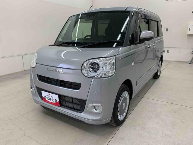 ムーヴキャンバスセオリーＧ　２ＷＤ両側電動スライドドア・ナビ・ドライブレコーダー・ＥＴＣ・ＬＥＤヘッドライト・オートライト・オートマチックハイビーム・プッシュスタートボタン・アイドリングストップ・スマートアシスト（群馬県）の中古車