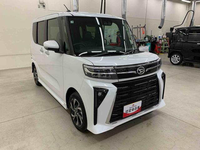 タントカスタムＸ　２ＷＤ両側電動スライドドア・ＬＥＤヘッドライト・オートライト・オートマチックハイビーム・プッシュスタートボタン・アイドリングストップ・シートヒーター・電動パーキングブレーキ・スマートアシスト（群馬県）の中古車