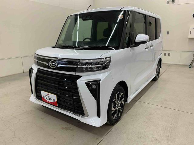 タントカスタムＸ　２ＷＤ両側電動スライドドア・ＬＥＤヘッドライト・オートライト・オートマチックハイビーム・プッシュスタートボタン・アイドリングストップ・シートヒーター・電動パーキングブレーキ・スマートアシスト（群馬県）の中古車