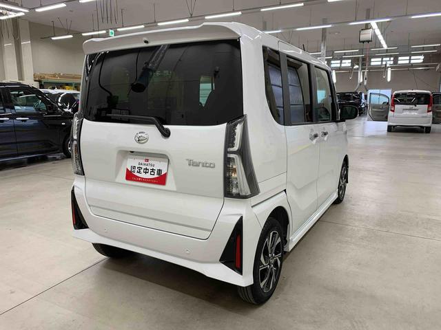 タントカスタムＸ　２ＷＤ両側電動スライドドア・ＬＥＤヘッドライト・オートライト・オートマチックハイビーム・プッシュスタートボタン・アイドリングストップ・シートヒーター・電動パーキングブレーキ・スマートアシスト（群馬県）の中古車