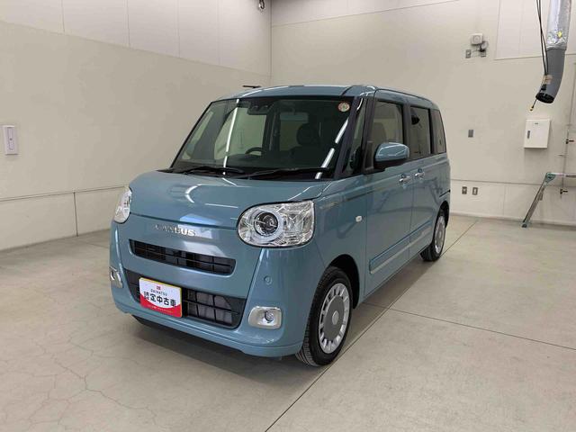 ムーヴキャンバスセオリーＧ　２ＷＤ両側電動スライドドア・ＬＥＤヘッドライト・バックカメラ・シートヒーター・スマートアシスト・アイドリングストップ・プッシュボタンスタート・オートライト・オートマチックハイビーム・オートエアコン（群馬県）の中古車