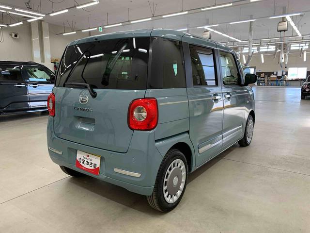 ムーヴキャンバスセオリーＧ　２ＷＤ両側電動スライドドア・ＬＥＤヘッドライト・バックカメラ・シートヒーター・スマートアシスト・アイドリングストップ・プッシュボタンスタート・オートライト・オートマチックハイビーム・オートエアコン（群馬県）の中古車