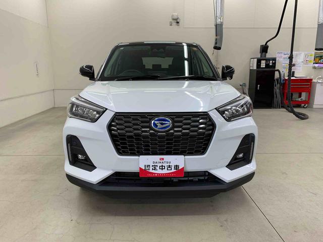 ロッキープレミアムＧ　ＨＥＶ　２ＷＤディスプレイオーディオ・ＬＥＤヘッドライト・オートライト・オートマチックハイビーム・プッシュスタートボタン・アイドリングストップ・シートヒーター・電動パーキングブレーキ・スマートアシスト（群馬県）の中古車