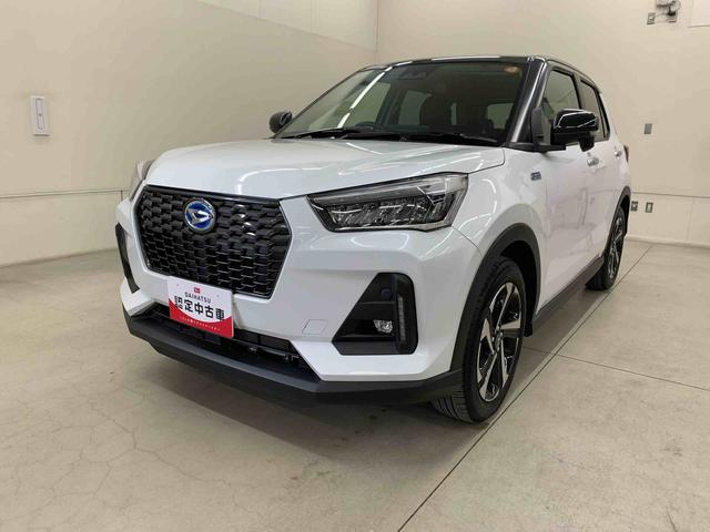 ロッキープレミアムＧ　ＨＥＶ　２ＷＤディスプレイオーディオ・ＬＥＤヘッドライト・オートライト・オートマチックハイビーム・プッシュスタートボタン・アイドリングストップ・シートヒーター・電動パーキングブレーキ・スマートアシスト（群馬県）の中古車