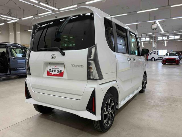 タントカスタムＸ　４ＷＤ両側電動スライドドア・ＬＥＤヘッドライト・オートライト・オートマチックハイビーム・プッシュスタートボタン・アイドリングストップ・シシートヒーター・電動パーキングブレーキ・スマートアシスト（群馬県）の中古車