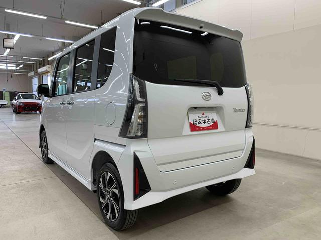 タントカスタムＸ　４ＷＤ両側電動スライドドア・ＬＥＤヘッドライト・オートライト・オートマチックハイビーム・プッシュスタートボタン・アイドリングストップ・シシートヒーター・電動パーキングブレーキ・スマートアシスト（群馬県）の中古車