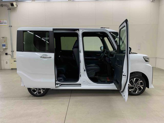 タントカスタムＸ　４ＷＤ両側電動スライドドア・ＬＥＤヘッドライト・オートライト・オートマチックハイビーム・プッシュスタートボタン・アイドリングストップ・シシートヒーター・電動パーキングブレーキ・スマートアシスト（群馬県）の中古車
