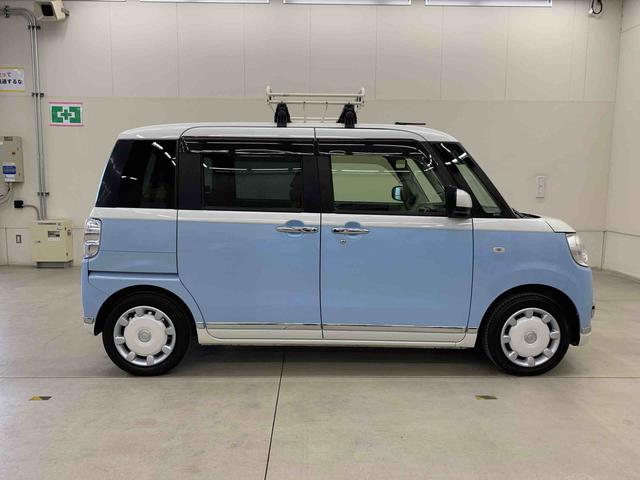 ムーヴキャンバスＧメイクアップ　ＳＡIII　２ＷＤ両側電動スライドドア・ＬＥＤヘッドライト・バックカメラ・プッシュボタンスタート・アイドリングストップ・スマートアシストＩＩＩ・電動格納式ドアミラー・オートエアコン（群馬県）の中古車