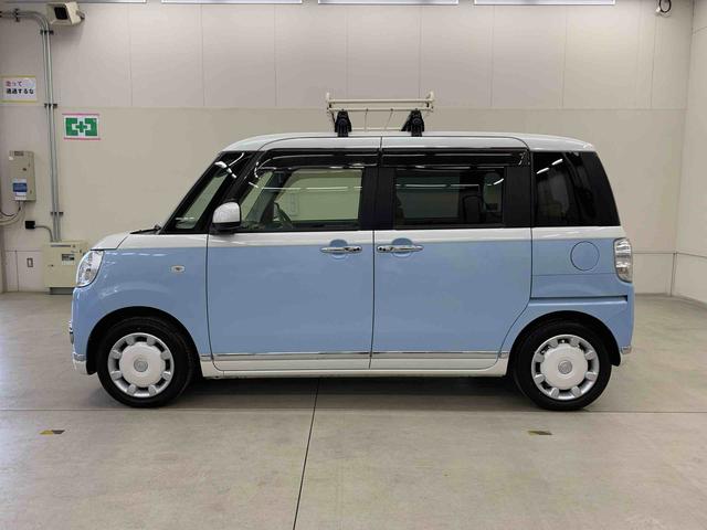 ムーヴキャンバスＧメイクアップ　ＳＡIII　２ＷＤ両側電動スライドドア・ＬＥＤヘッドライト・バックカメラ・プッシュボタンスタート・アイドリングストップ・スマートアシストＩＩＩ・電動格納式ドアミラー・オートエアコン（群馬県）の中古車