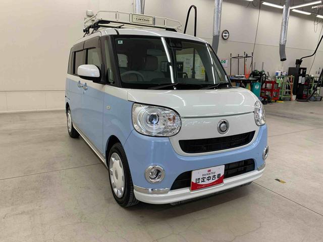 ムーヴキャンバスＧメイクアップ　ＳＡIII　２ＷＤ両側電動スライドドア・ＬＥＤヘッドライト・バックカメラ・プッシュボタンスタート・アイドリングストップ・スマートアシストＩＩＩ・電動格納式ドアミラー・オートエアコン（群馬県）の中古車
