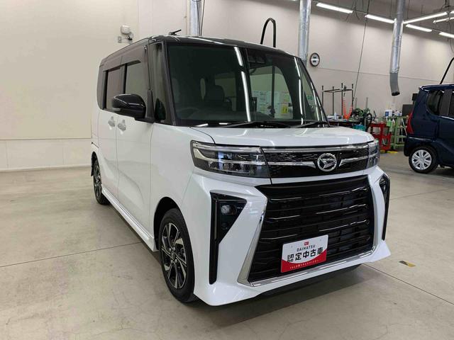 タントカスタムＸ　２ＷＤ両側電動スライドドア・ディスプレイオーディオ・バックカメラ・ＬＥＤヘッドライト・ドラレコ・ＥＴＣ・シートヒーター・スマートアシスト・アイドリングストップ・プッシュボタンスタート・オートライト（群馬県）の中古車