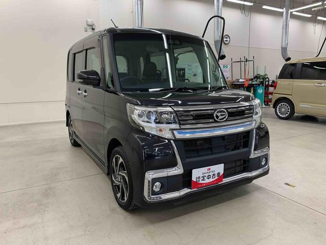 タントカスタムＲＳ　トップエディションＶＳ　ＳＡIII　４ＷＤ両側電動スライドドア・ナビ・ＥＴＣ・全方位モニター・ＬＥＤヘッドライト・オートライト・オートエアコン・プッシュボタンスタート・アイドリングストップ・電動格納式ドアミラー・スマートアシストＩＩＩ（群馬県）の中古車