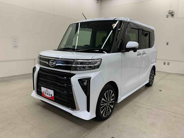 タントカスタムＲＳ　２ＷＤ両側電動スライドドア・プッシュスタートボタン・アイドリングストップ・ＬＥＤヘッドライト・オートライト・オートマチックハイビーム・オートエアコン・バックカメラ・スマートアシスト・電動パーキングブレーキ（群馬県）の中古車