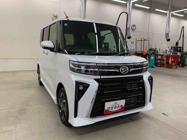 タントカスタムXリミテッド 2WD両側電動スライドドア・ディスプレイオーディオ・オートエアコン・プッシュスタートボタン・アイドリングストップ・LEDヘッドライト・オートライト・バックカメラ・スマートアシスト・電動パーキングブレーキ(群馬県)の中古車