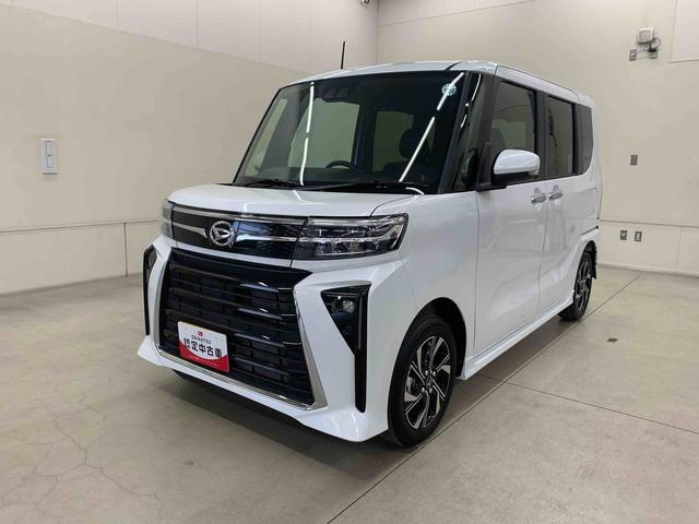 タントカスタムＸ　２ＷＤ両側電動スライドドア・ＬＥＤヘッドライト・オートライト・オートマチックハイビーム・プッシュボタンスタート・アイドリングストップ・オートエアコン・バックカメラ・電動パーキングブレーキ・スマートアシスト（群馬県）の中古車