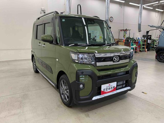 タントファンクロスリミテッド 2WD元当社試乗車 両側電動スライドドア 運転席助手席シートヒーター スマートアシスト LEDヘッドライト オートライト プッシュボタンスタート オートエアコン ETC バックカメラ 電動格納式ドアミラー(群馬県)の中古車