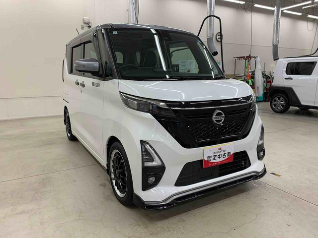 ルークスハイウェイスター　Ｇターボプロパイロットエディション　２ＷＤナビ　全方位モニター　ＥＴＣ　両側電動スライドドア　ＬＥＤヘッドライト　オートライト　キーフリー　プッシュボタンスタート　Aftermarketアルミホイール　運転席助手席シートヒーター　電動パーキングブレーキ（群馬県）の中古車