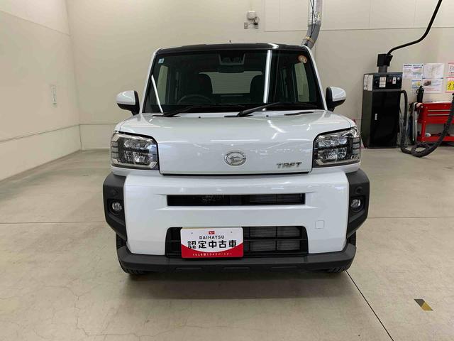 タフトG 2WD元当社試乗車 LEDヘッドライト オートライト 運転席助手席シートヒーター アイドリングストップ バックカメラ プッシュボタンスタート 電動格納式ドアミラー オートエアコン スマートアシスト(群馬県)の中古車