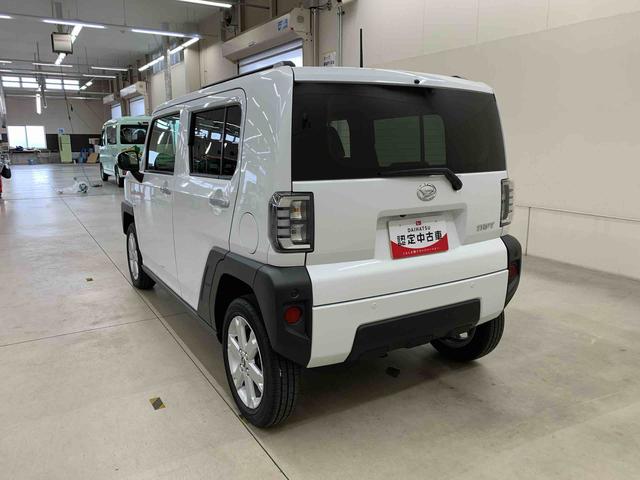 タフトG 2WD元当社試乗車 LEDヘッドライト オートライト 運転席助手席シートヒーター アイドリングストップ バックカメラ プッシュボタンスタート 電動格納式ドアミラー オートエアコン スマートアシスト(群馬県)の中古車
