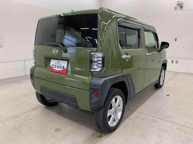 タフトＧ　２ＷＤナビ　全方位モニター　プッシュボタンスタート　キーフリー　ＬＥＤヘッドライト　オートライト　運転席助手席シートヒーター　電動パーキングブレーキ　オートエアコン　アイドリングストップ　スマートアシスト（群馬県）の中古車