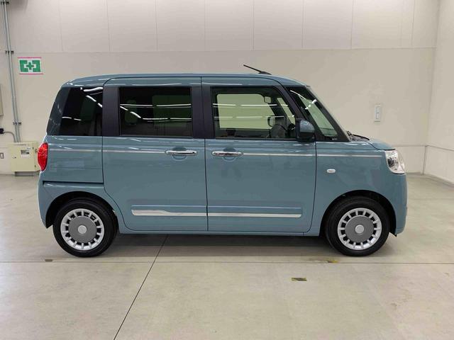 ムーヴキャンバスセオリーG 2WDLEDヘッドライト オートライト 運転席助手席シートヒーター スマートアシスト リヤ両側電動スライドドア プッシュボタンスタート 電動格納式ドアミラー アイドリングストップ バックカメラ(群馬県)の中古車