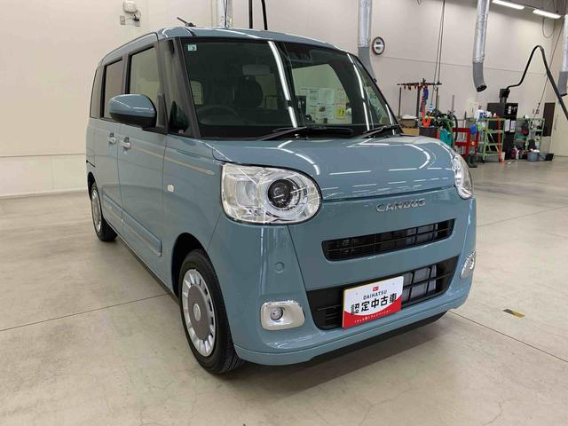 ムーヴキャンバスセオリーG 2WDLEDヘッドライト オートライト 運転席助手席シートヒーター スマートアシスト リヤ両側電動スライドドア プッシュボタンスタート 電動格納式ドアミラー アイドリングストップ バックカメラ(群馬県)の中古車