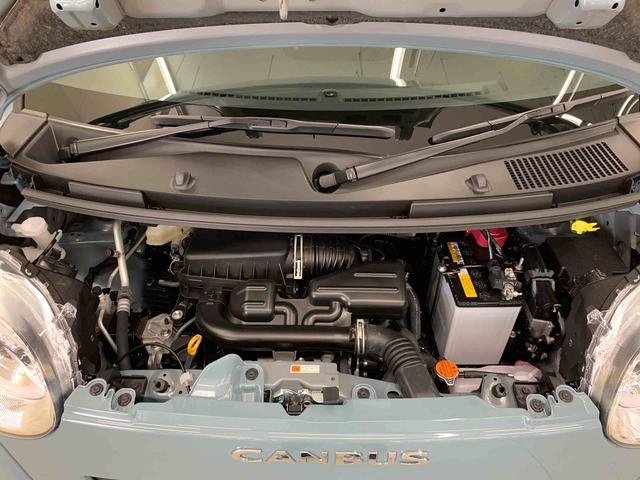ムーヴキャンバスセオリーG 2WDLEDヘッドライト オートライト 運転席助手席シートヒーター スマートアシスト リヤ両側電動スライドドア プッシュボタンスタート 電動格納式ドアミラー アイドリングストップ バックカメラ(群馬県)の中古車