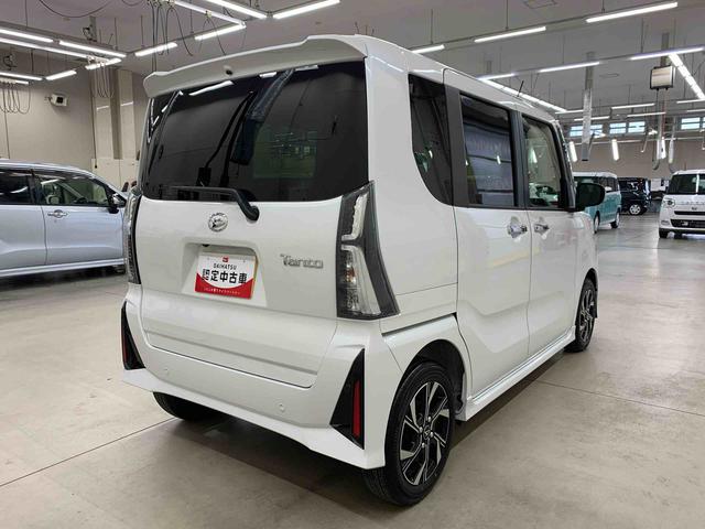 タントカスタムX 2WDキーフリー プッシュボタンスタート LEDヘッドライト オートライト 両側電動スライドドア シートヒーター バックカメラ シートヒーター 電動パーキングブレーキ アイドリングストップ オートエアコン(群馬県)の中古車