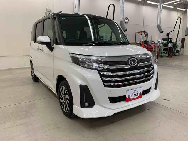 トールカスタムG 2WD 走行5743キロ ディスプレイオーディオキーフリー 9インチディスプレイオーディオ バックカメラ 両側電動スライドドア スマートアシスト プッシュボタンスタート LEDヘッドライト オートライト 電動格納式ドアミラー オートエアコン(群馬県)の中古車