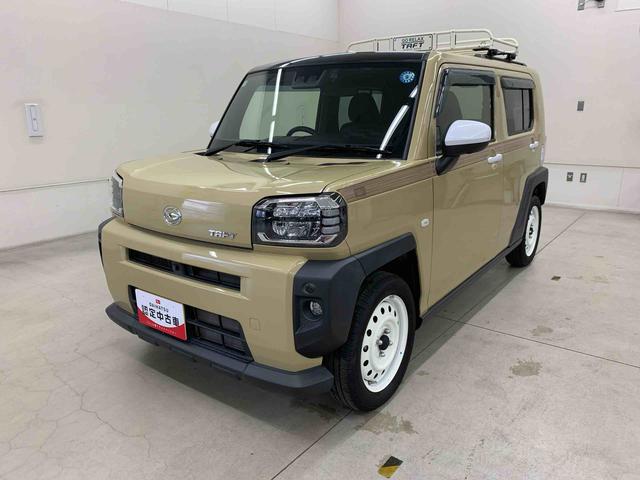 タフトGターボ 2WD 走行32343キロ運転席助手席シートヒーター LEDヘッドライト バックカメラ スマートアシスト オートライト USB端子 プッシュボタンスタート キーフリー 電動格納式ドアミラー アイドリングストップ(群馬県)の中古車